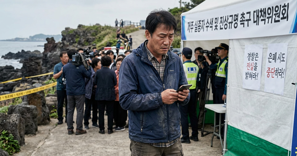 Ilustrasi artikel: Misteri Orang Hilang di Jeju: Dugaan Penutupan Kasus oleh Polisi