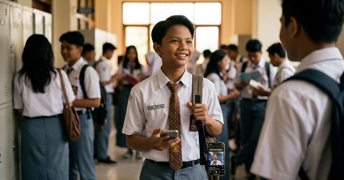 Ilustrasi artikel: Farel Prayoga Kini SMA, Netizen Ramai Kenang Momen 'Ojo Dibandingke'