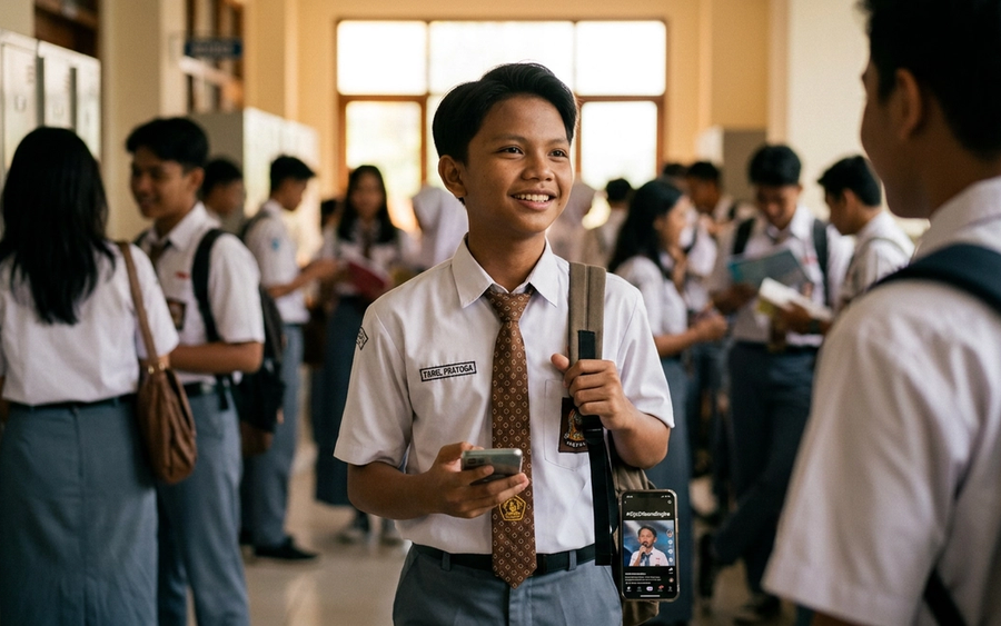 Farel Prayoga Kini SMA, Netizen Ramai Kenang Momen 'Ojo Dibandingke'