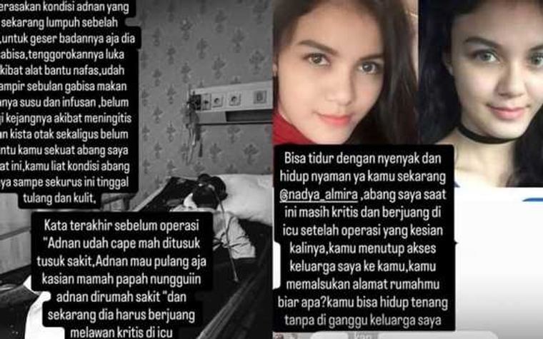Artis FTV Nadya Almira Terseret Dugaan Kasus Tabrak Lari