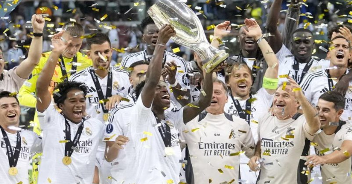 Ilustrasi artikel: Selamat! Real Madrid Juara Piala Super Eropa 2024