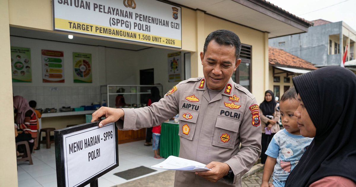 Ilustrasi artikel: Target Pembangunan 1.500 SPPG Polri 2026: Lokasi dan Kesiapannya