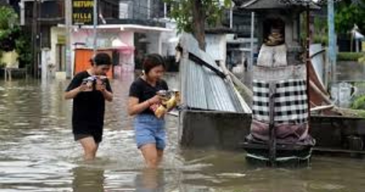 Ilustrasi artikel: Hujan Deras Sejak Pagi, Sejumlah Titik di Denpasar Banjir
