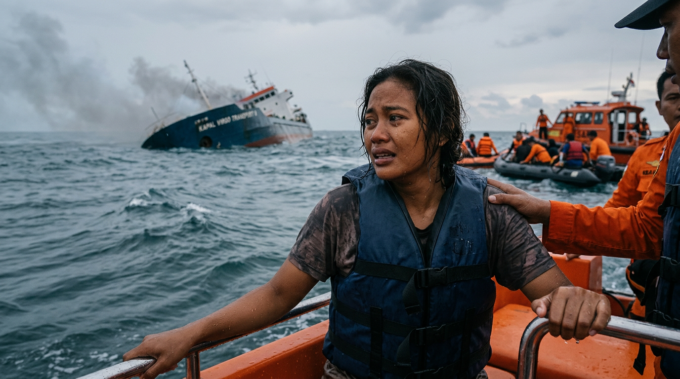 Kapal Virgo Transport 8 Tenggelam di Laut Jawa: Kronologi Lengkap
