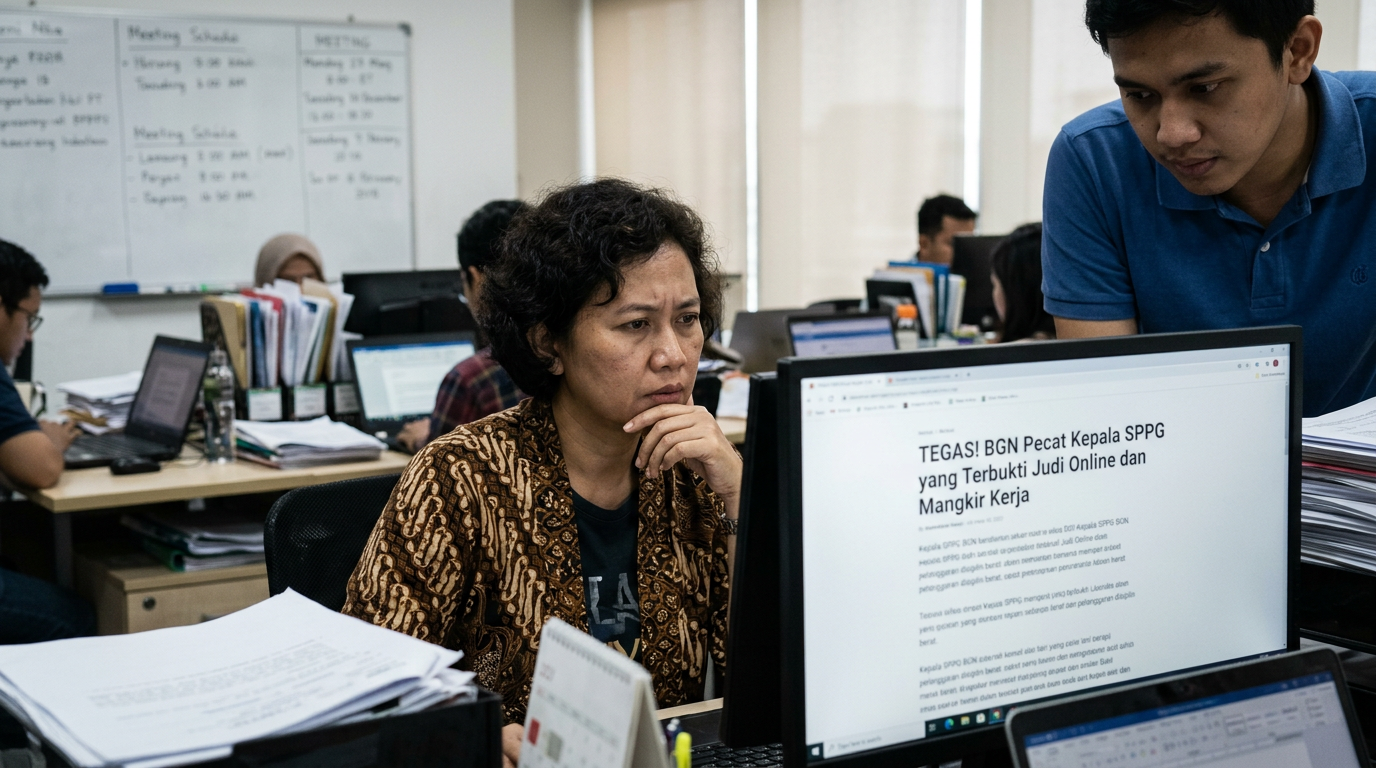 Tegas! Ini Alasan BGN Pecat Kepala SPPG BGN