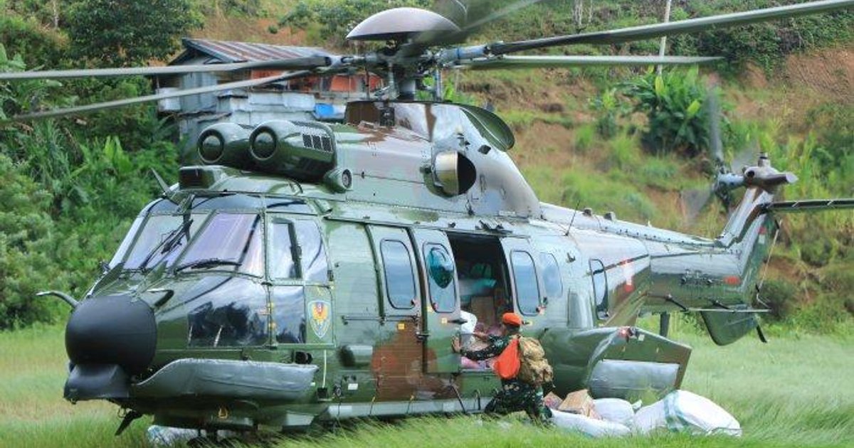 Ilustrasi artikel: Heli Tni Au Di Tembak