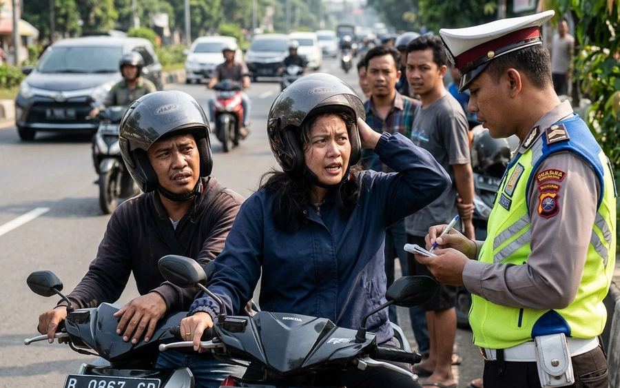 Info Viral ODGJ Lempar Batu Pengend dan Cara Menghadapinya
