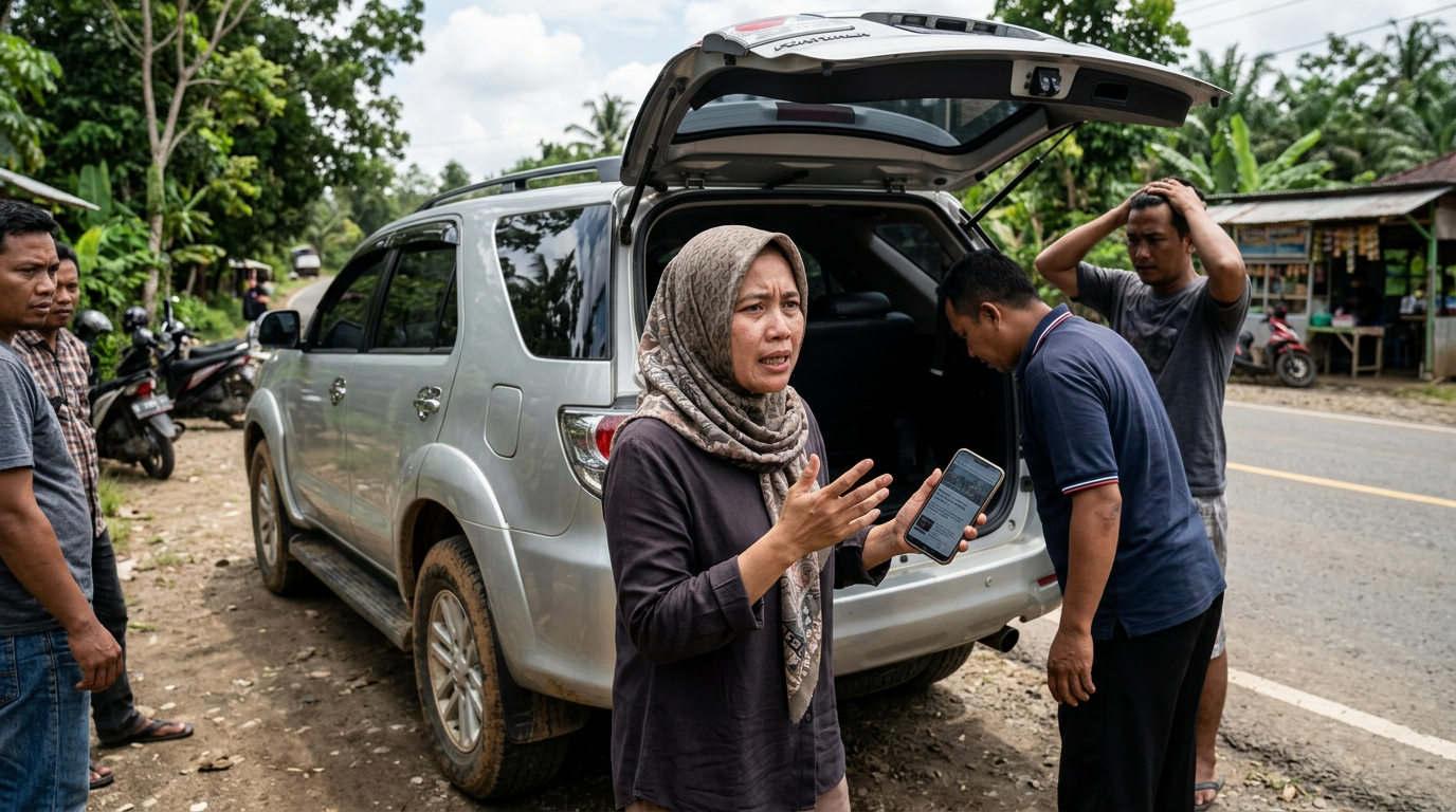 Viral Rombongan Fortuner Bawa Uang Rp3 Miliar Raib Tiba-tiba