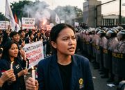 Viral Video Demo Mahasiswa DPR yang Heboh