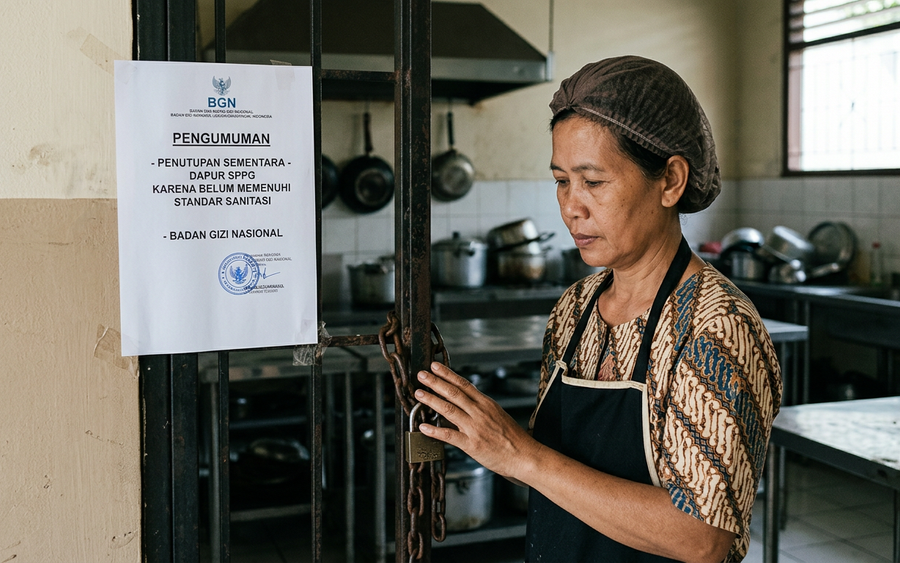 Evaluasi Terbaru Standar Sanitasi SPPG Pasca Penutupan 1.999 Dapur