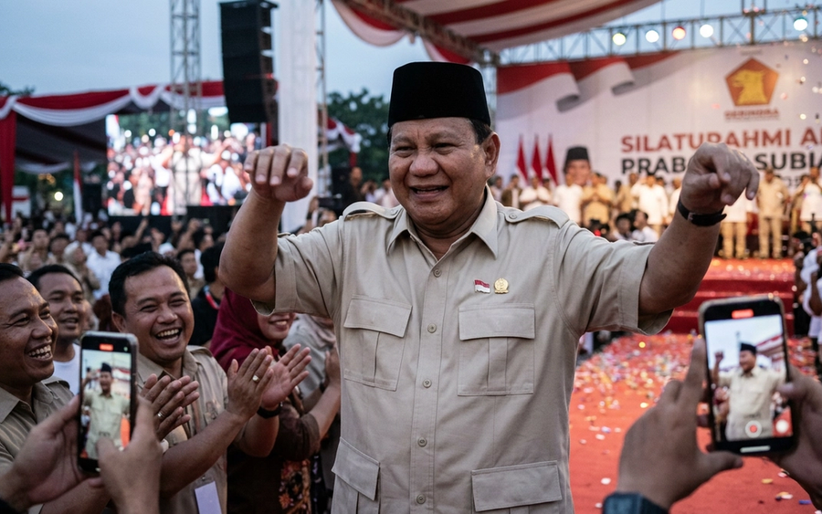 Video Prabowo Joget Trending di Media Sosial Hari Ini