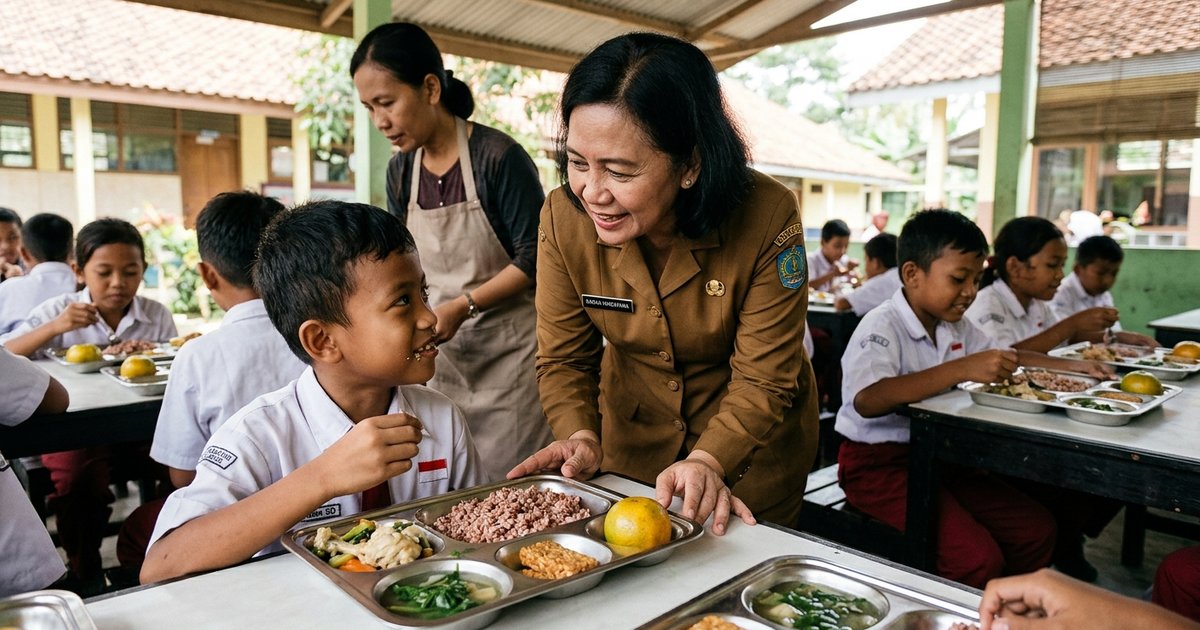 Ilustrasi artikel: Kepala BGN Pastikan Siswa Dapatkan Makan Bergizi Gratis