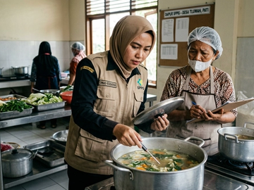 Pemerintah Perkuat Pengawasan Dapur SPPG Pasca Kasus Keracunan di Pati