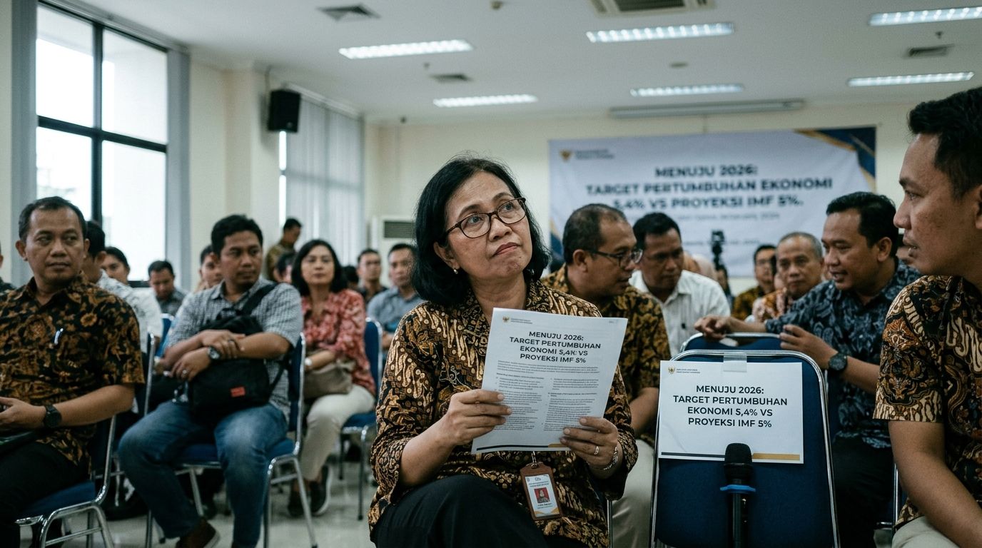 Proyeksi Pertumbuhan Ekonomi Indonesia 2026: Target 5,4% vs Ramalan IMF