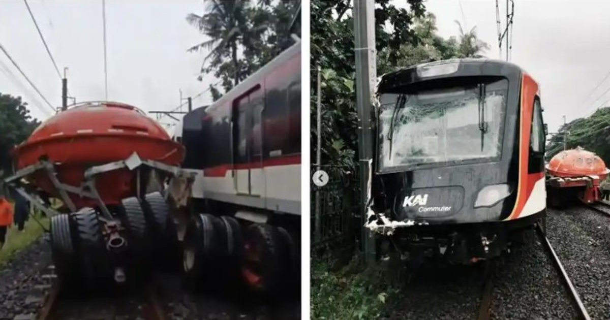 Ilustrasi artikel: Kereta Bandara Tertemper Truk di Poris, Polisi Rekayasa Lalu Lintas