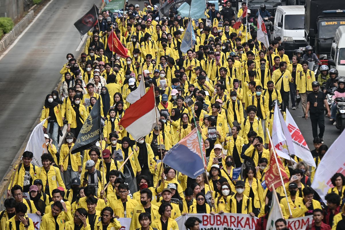 Ketika Mahasiswa Kembali Turun ke Jalan, Suara Kritik Menggema dari Kampus