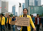 Kronologi Demo BEM Bundaran Yang Mengguncang Jakarta