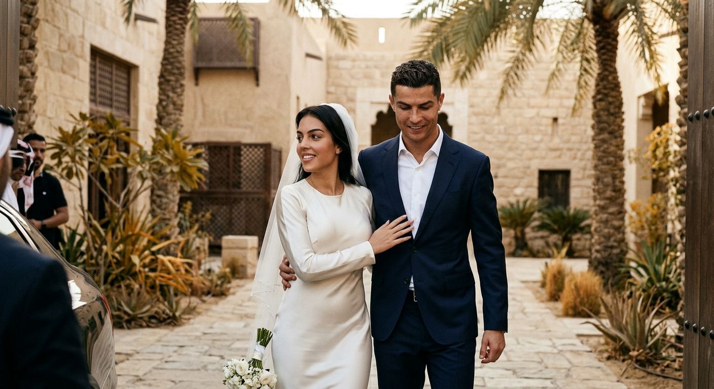 Cristiano Ronaldo Resmi Menikahi Georgina