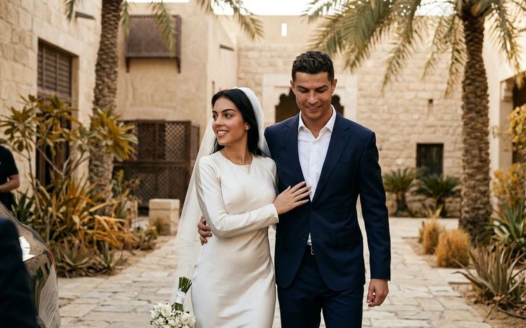 Cristiano Ronaldo Resmi Menikahi Georgina
