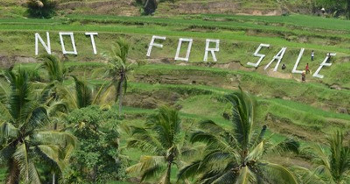 Ilustrasi artikel: ๐พ Bali Stop Izin Hotel & Restoran di Sawah