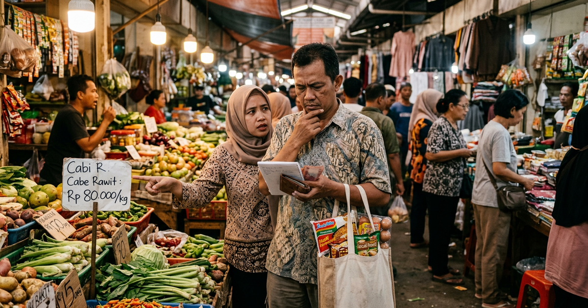 Ilustrasi artikel: Daya Beli Kelas Menengah Tertekan hingga 2027