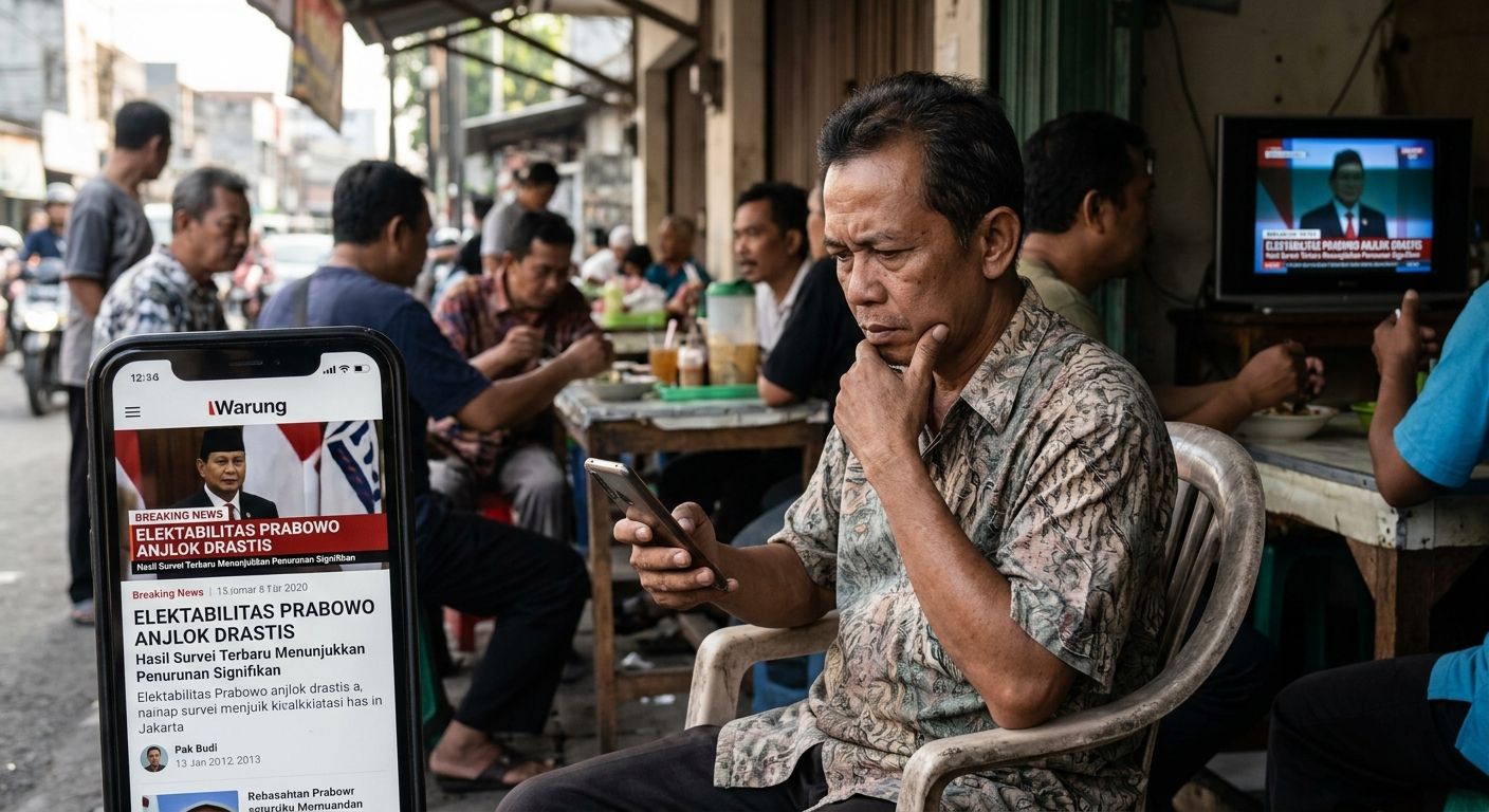Kenapa Elektabilitas Presiden Prabowo Turun Drastis?