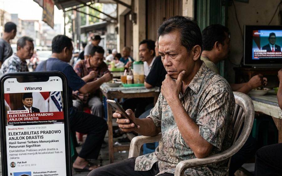 Kenapa Elektabilitas Presiden Prabowo Turun Drastis?