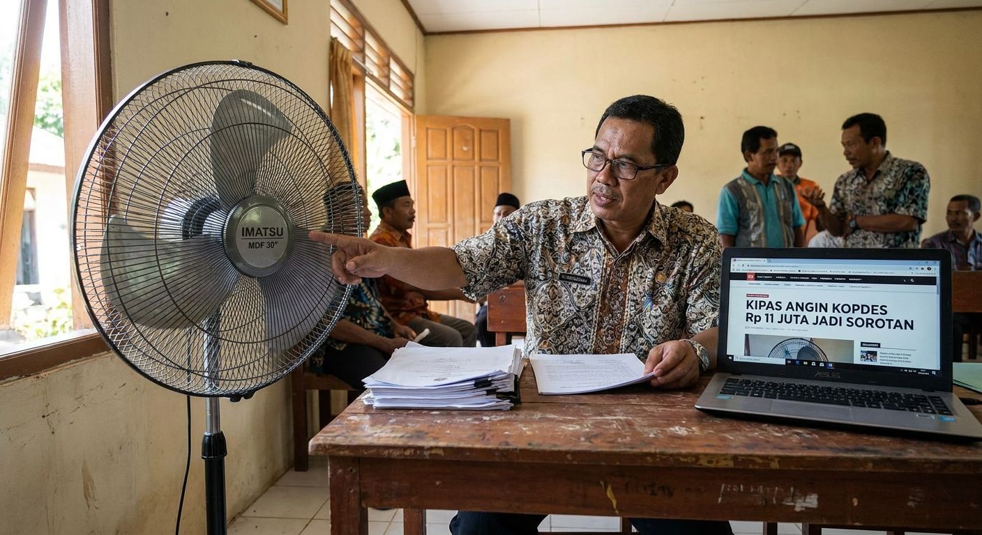 Spesifikasi Kipas Angin Kopdes Rp 11 Juta yang Viral