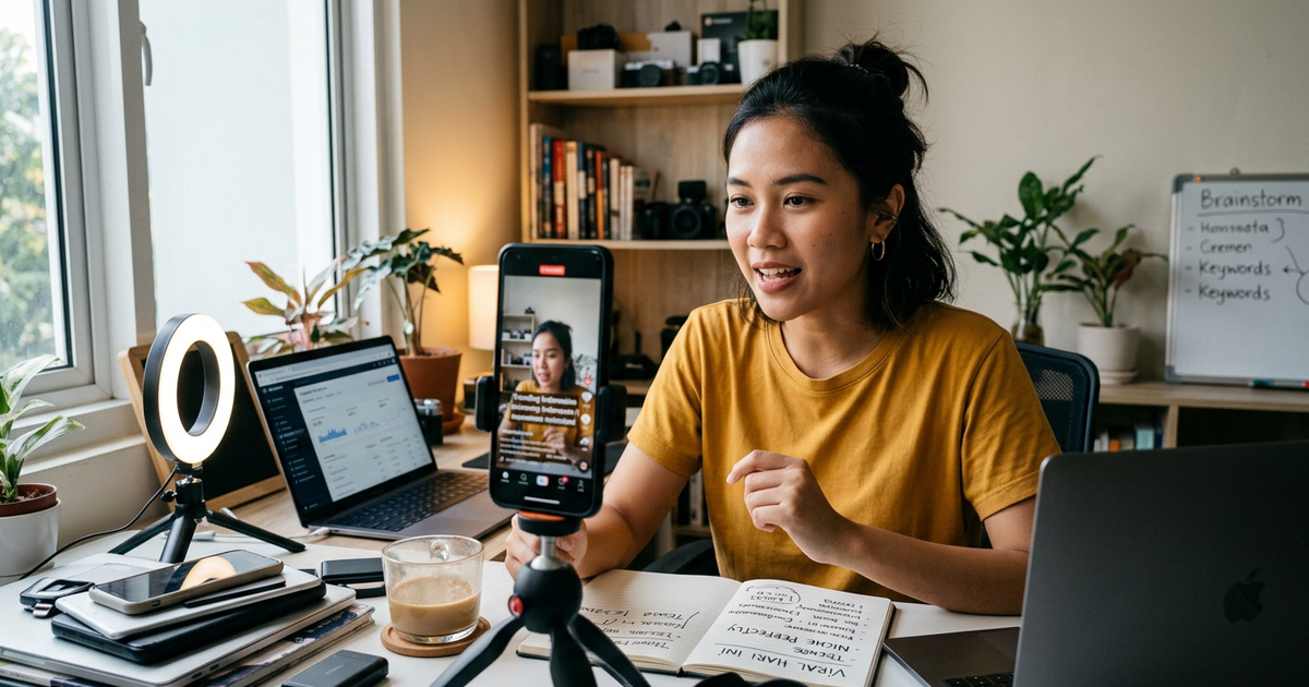 Ilustrasi artikel: Tips Iral Hari Ini Niche Perfectly di Media Sosial