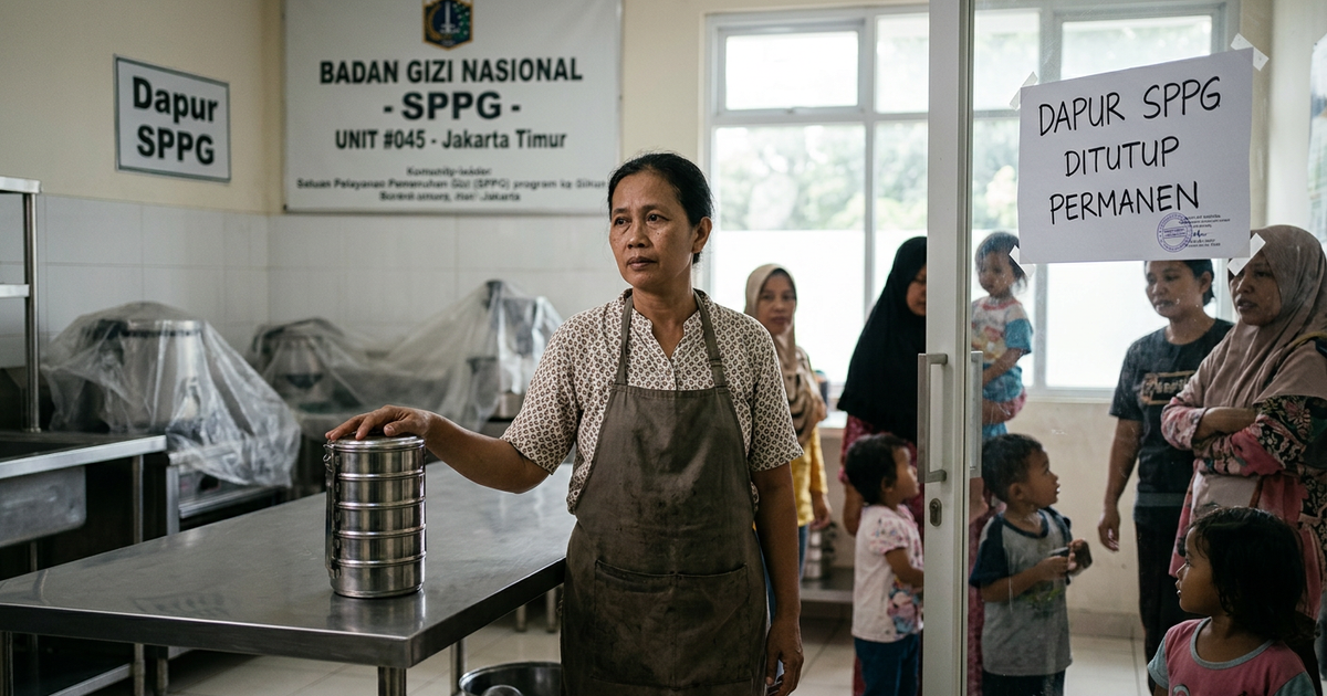 Ilustrasi artikel: BGN Tutup 833 Dapur SPPG: Apa Dampak Bagi Konsumen?