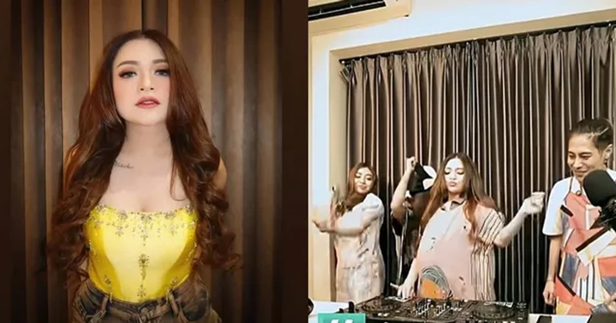 Ilustrasi artikel: nathalie holscher parodi bumil saat dj bareng dj panda