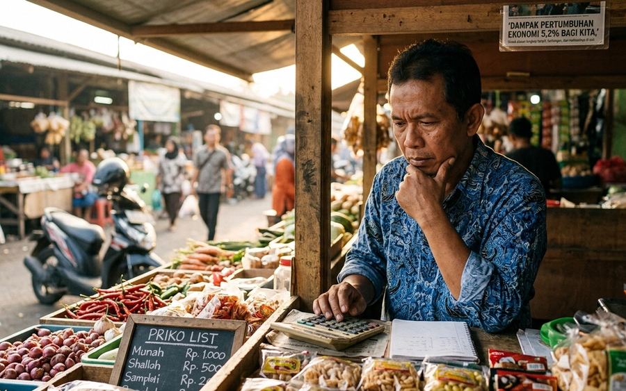 Dampak Pertumbuhan Ekonomi RI 5,2% Bagi Kita