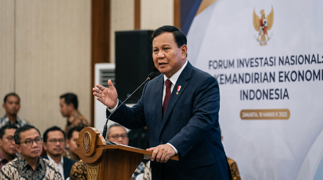Prabowo Tolak Utang IMF: "Investasi Boleh, Utang Jangan!"