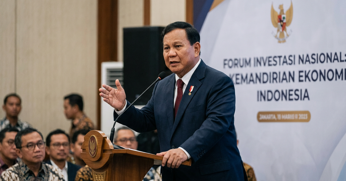 Ilustrasi artikel: Prabowo Tolak Utang IMF: "Investasi Boleh, Utang Jangan!"