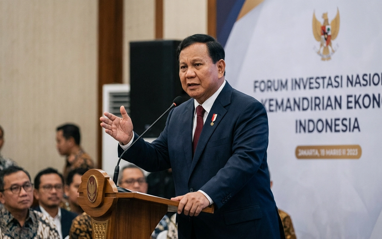 Prabowo Tolak Utang IMF: "Investasi Boleh, Utang Jangan!"