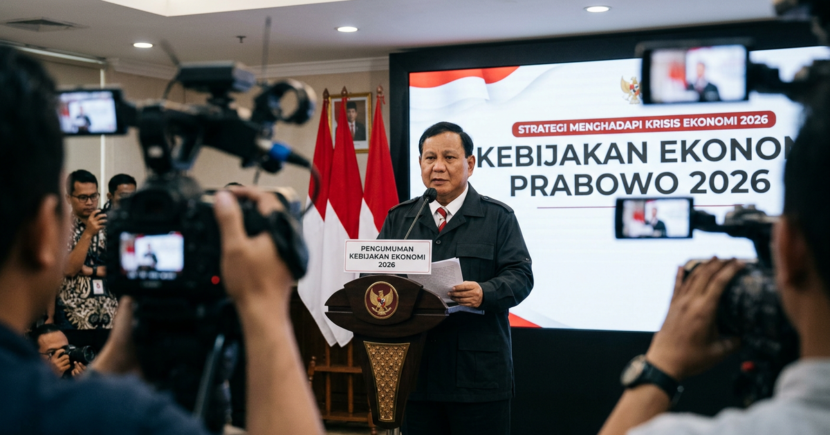 Ilustrasi artikel: Presiden Prabowo Umumkan Kebijakan Baru untuk Atasi Krisis Ekonomi 2026