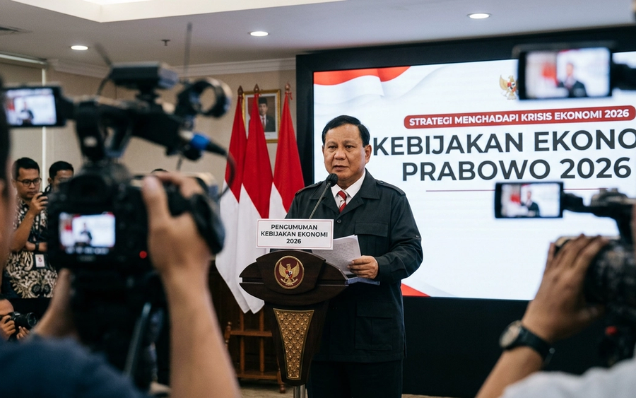 Presiden Prabowo Umumkan Kebijakan Baru untuk Atasi Krisis Ekonomi 2026