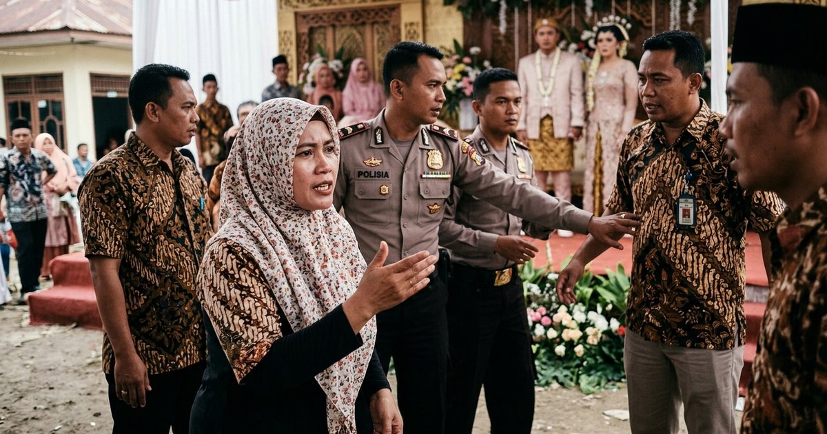 Ilustrasi artikel: Kronologi Viral Istri Sah Labrak Suami yang Nikah Lagi