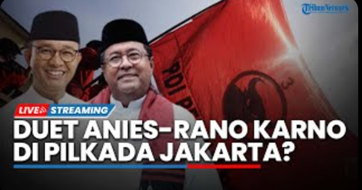 Ilustrasi artikel: Maukah Anies Berjaket Banteng di Pilgub? Pakar: Ber-KTA PDIP Agar Tak Dirayu Lalu Ditinggal