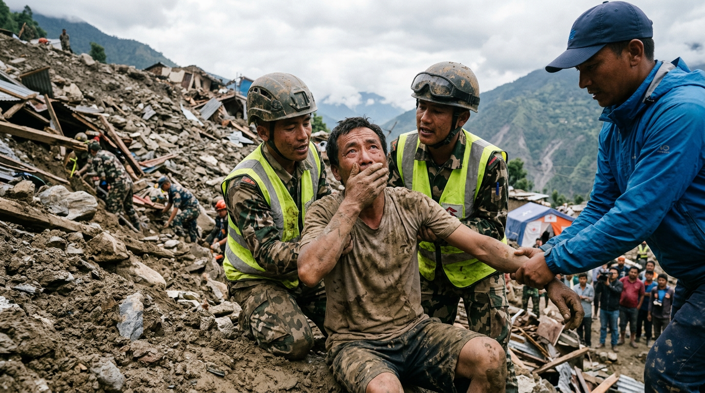 Warga Nepal Selamat Usai Tertimbun 9 Hari: Kisah Menegangkan