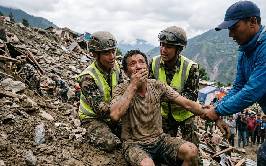 Warga Nepal Selamat Usai Tertimbun 9 Hari: Kisah Menegangkan