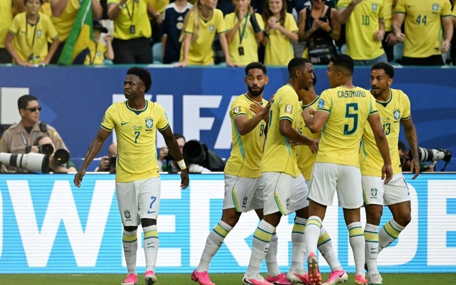 Hasil HT Skotlandia vs Brasil 0-2: Vinicius Jr Unjuk Gigi, Hampir Hattrick