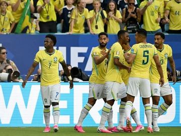 Hasil HT Skotlandia vs Brasil 0-2: Vinicius Jr Unjuk Gigi, Hampir Hattrick