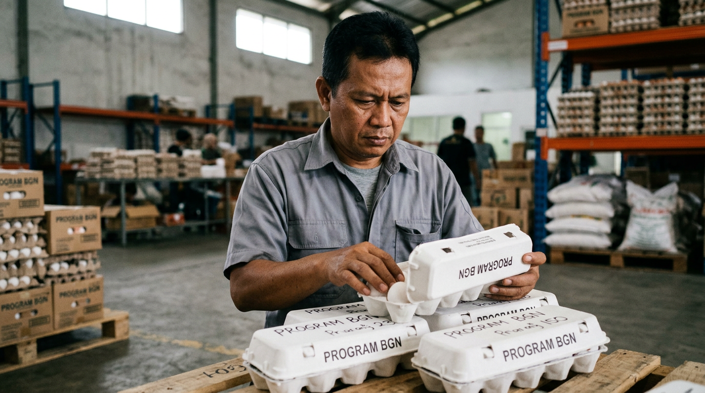Isu Dugaan Markup Harga Telur BGN di SPPG Sukoharjo