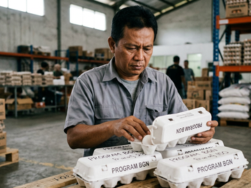 Isu Dugaan Markup Harga Telur BGN di SPPG Sukoharjo