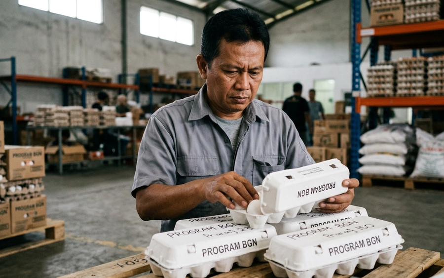 Isu Dugaan Markup Harga Telur BGN di SPPG Sukoharjo