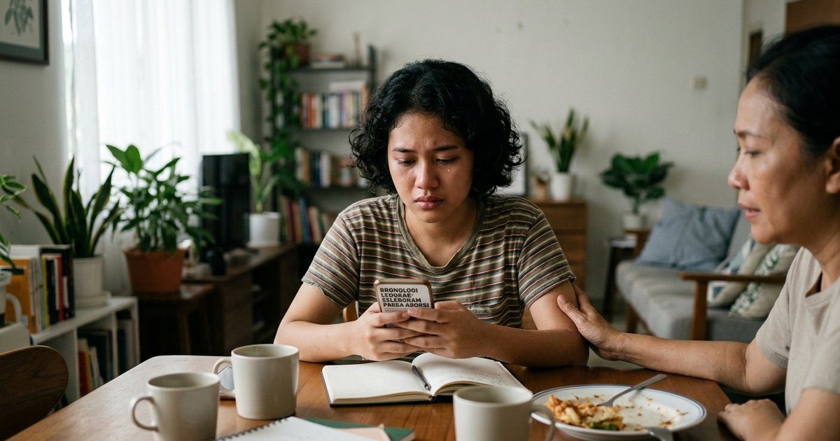 Ilustrasi artikel: Viral Selebgram Paksa Pacar Aborsi: Kronologi & Fakta