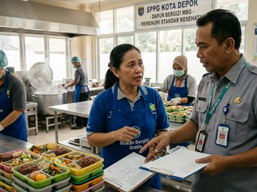 Depok Lolos Inspeksi Kesehatan: 13 SPPG Terancam Tutup