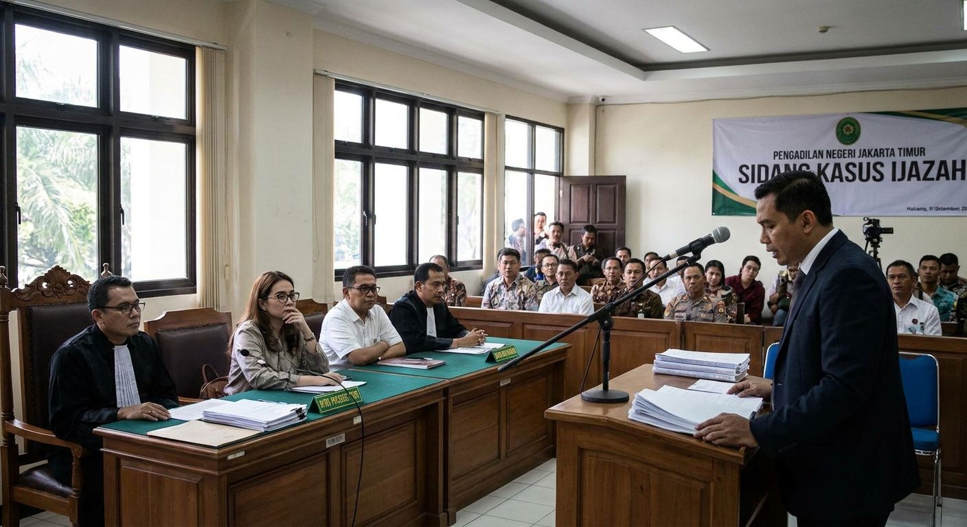 Sidang Kasus Ijazah Jokowi: JPU Minta Eksepsi Dokter Tifa Ditolak