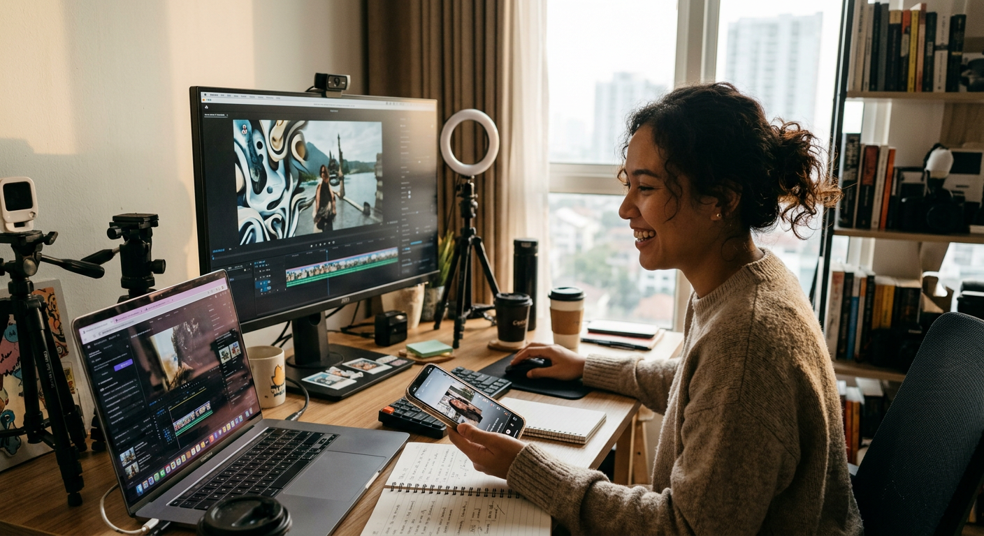 Viral Video AI Kreatif Buatan Akun yang Hebohkan Netizen